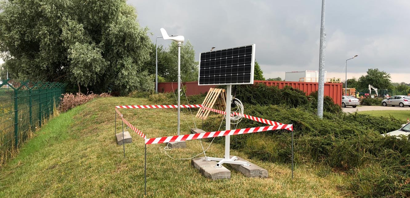 Pierwsza instalacja testowa układu pozyskiwania energii z odnawialnych źródeł